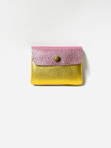 Sasha Leather Coin & Card Purse