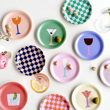 Load image into Gallery viewer, CHECKER Set of 4 Coasters - 11cm