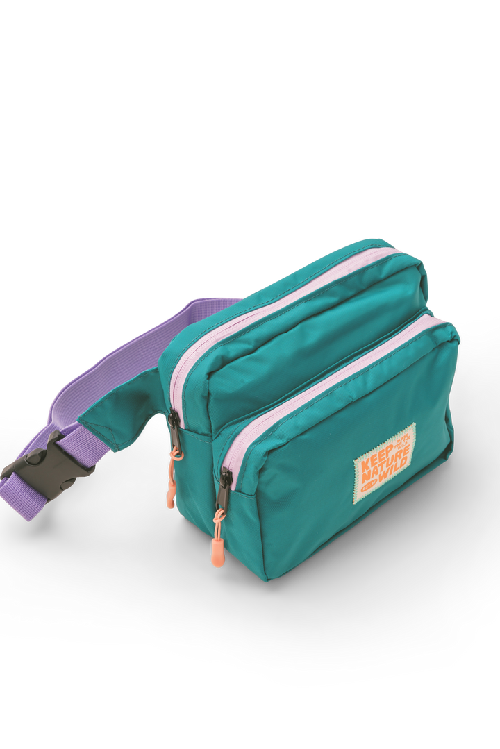 KNW Fanny Pack | Teal/Lavender