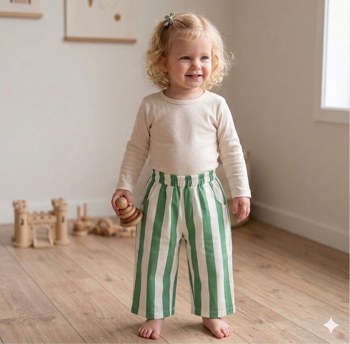 Kelly Wide Stripe Pant BL22