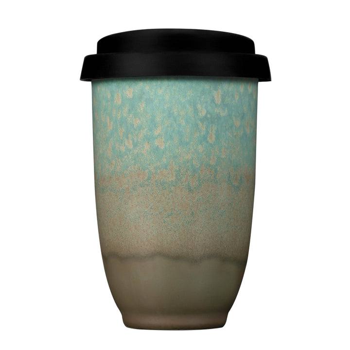 Aurora Ceramic Travel Cup 12oz | Modern Reusable Coffee Mug NV46