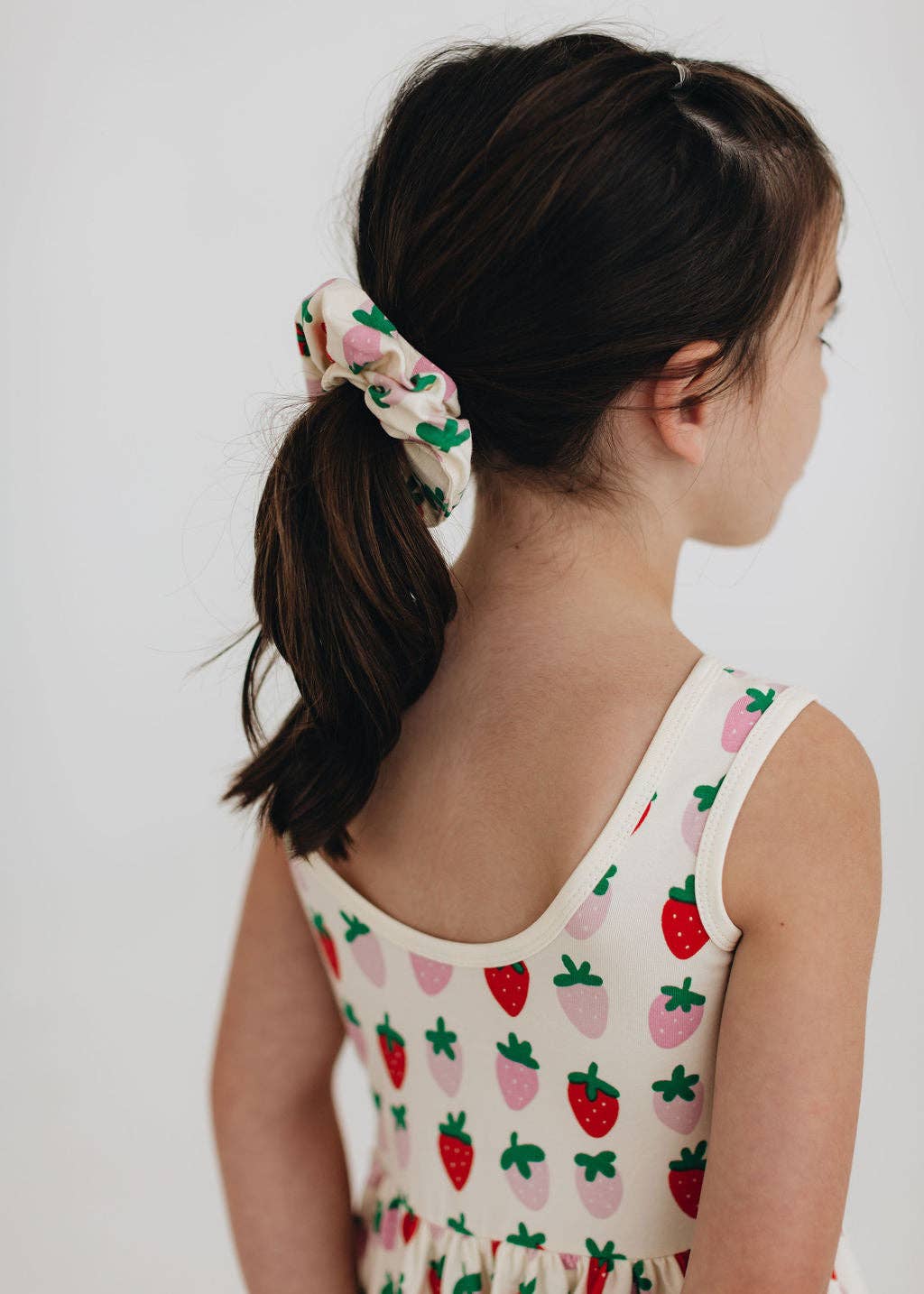 Sleeveless Twirl Dress in Strawberry Blush GAK24
