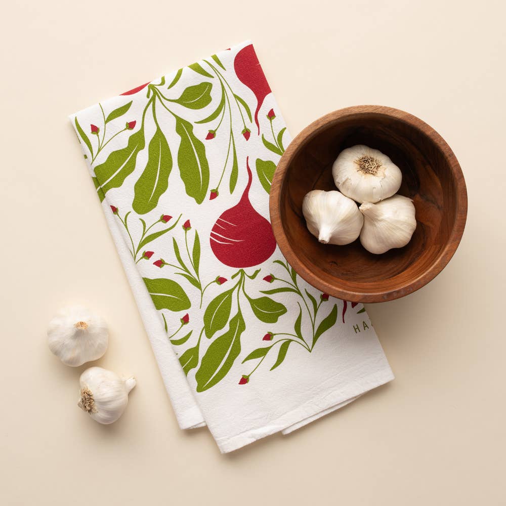 Beets Tea Towel / Kitchen Decor / USA Made HM102f