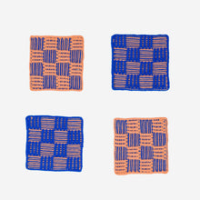 Load image into Gallery viewer, Checkerboard Coaster Set