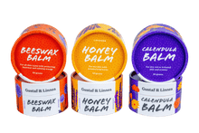 Load image into Gallery viewer, Beeswax balm with Orange in paper packaging -English version