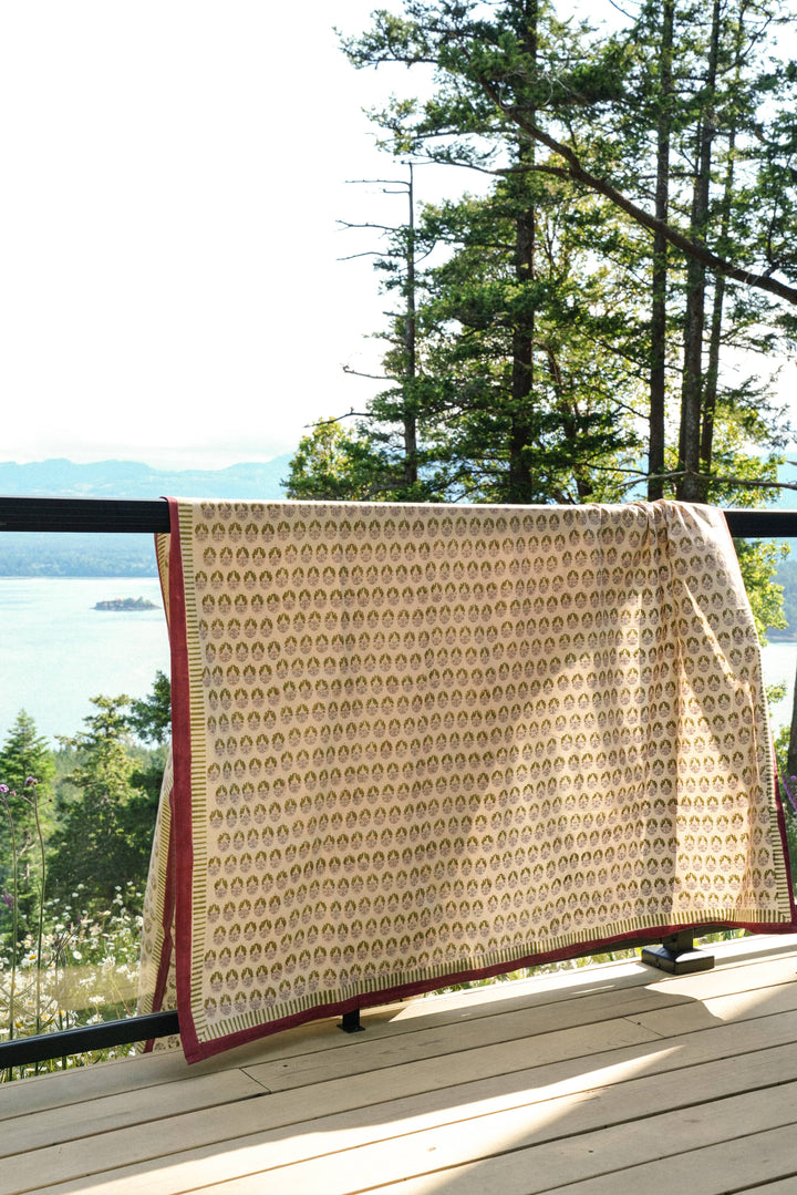 Nandini Block Print Tablecloth DB542