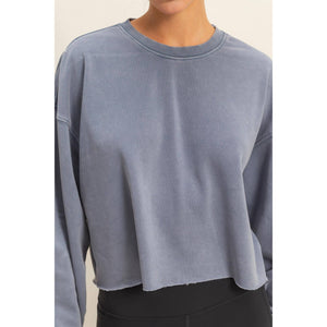 Cropped Crewneck Sweatshirt HYF11