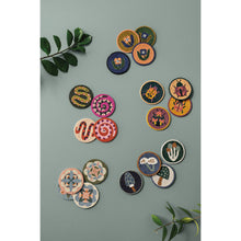 Load image into Gallery viewer, Amulet Beaded Coasters Set of 4