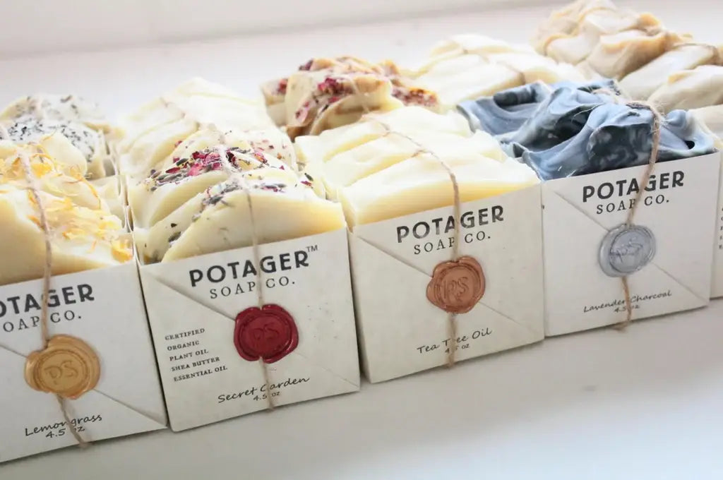 Lemongrass Calendula Bar Wrapped | Gift‑Ready Artisanal