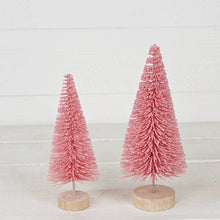 Load image into Gallery viewer, M32703-10inH Macaron theme bottle brush tree-Pink