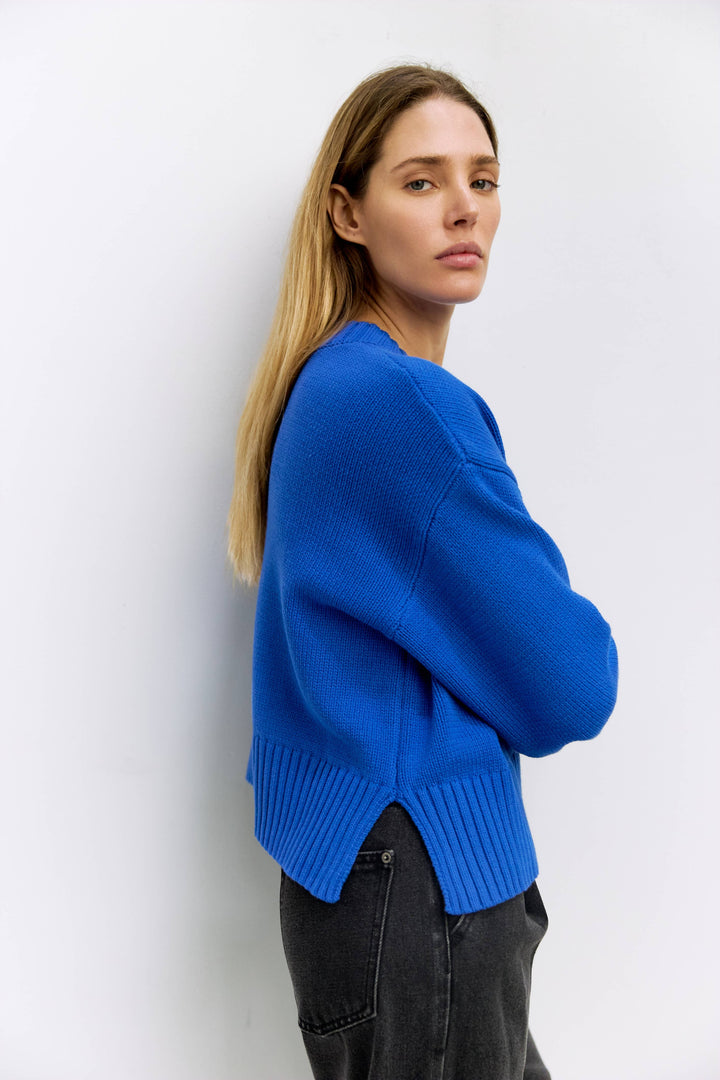 The Asher Sweater | Oversized Cropped Sweater TM24