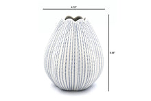 Load image into Gallery viewer, 1284W26 CHAMPA S-Handcrafted Porcelain Vase