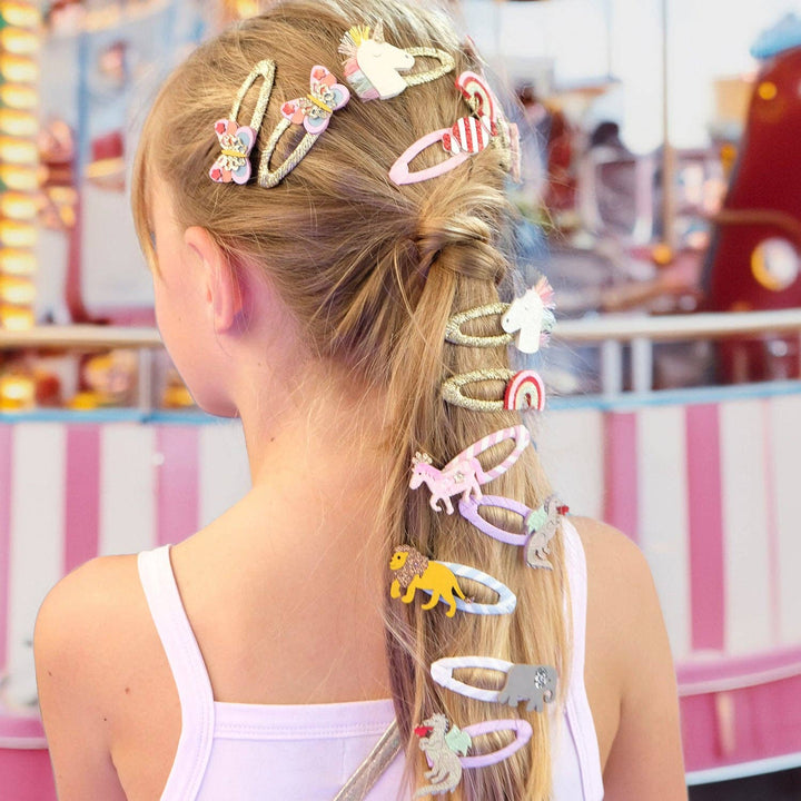 Pink Pony Clips