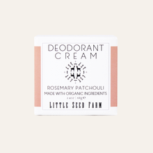 Load image into Gallery viewer, Rosemary Patchouli Deodorant Cream