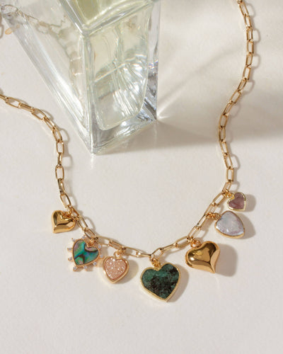 Earth's Heartbeat Charm Necklace LN03