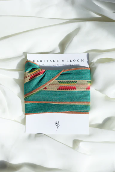 Colorful Linen Headwrap HH29