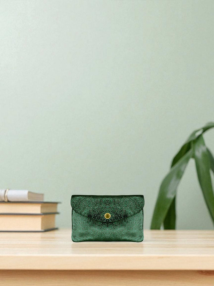 Laminated Suede Leather Wallet Katia Plus LT653
