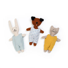Load image into Gallery viewer, Cotton Knit Child&#39;s Rattle Toy: Cat