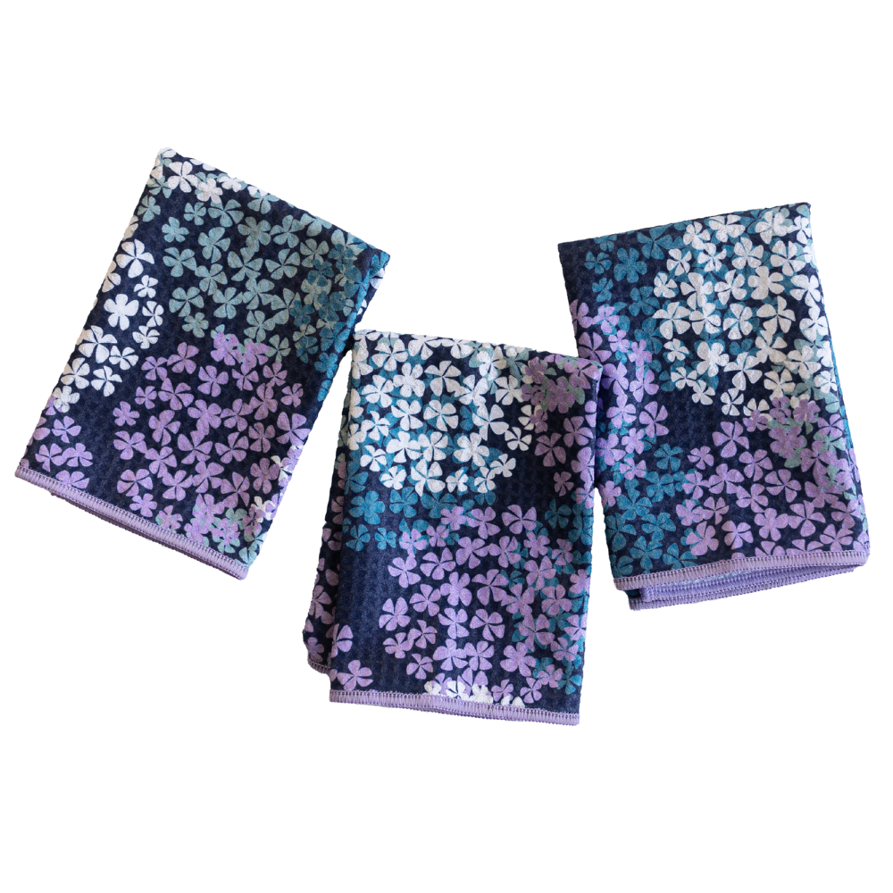 Mighty Mini Towel (Set of 3) - Hydrangea