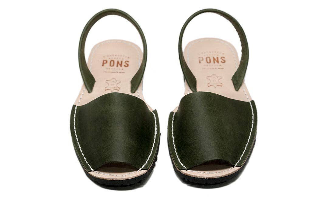 Pons Shoes - Classic Women - Forest Green