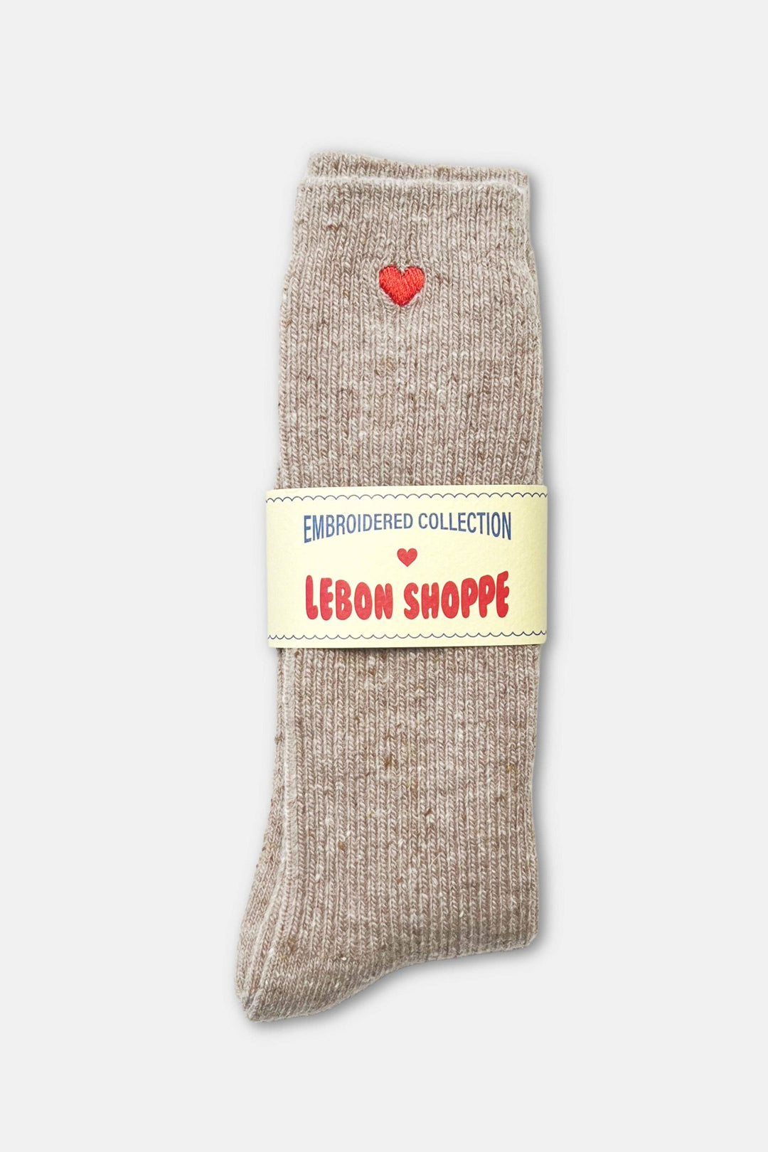 Embroidered Snow Socks