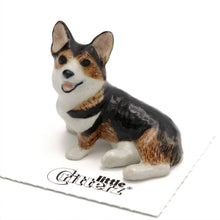 Load image into Gallery viewer, Taffy Corgi Cardigan Porcelain Miniature