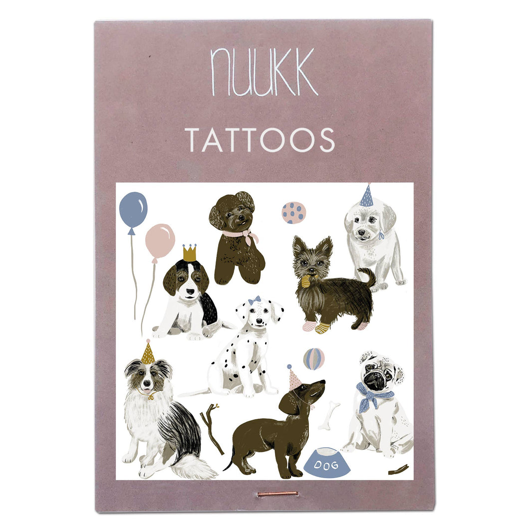 Organic dog tattoos