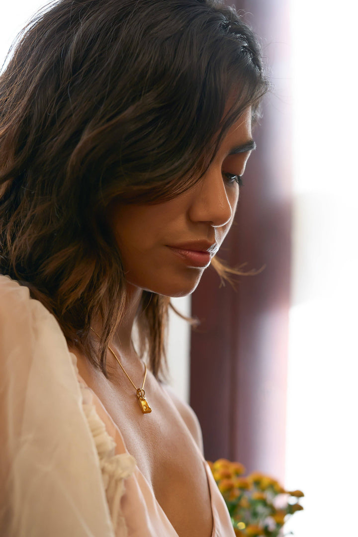 Vanessa Spark Necklace - 18K Gold Plated