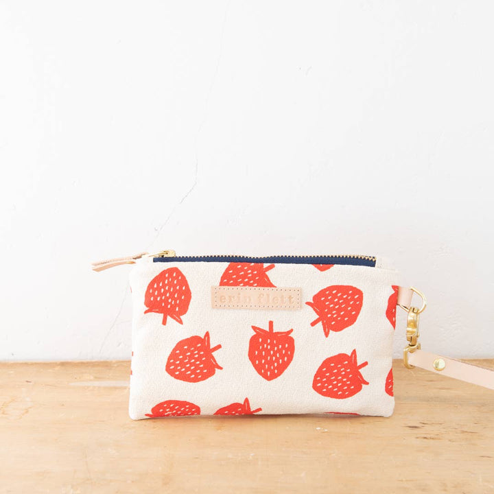 Strawberries Wristlet EF432