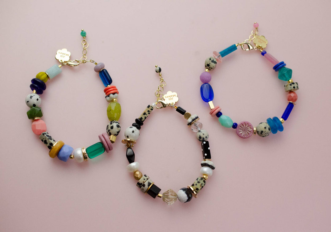 Colorful Handmade Beaded Bracelets JM124