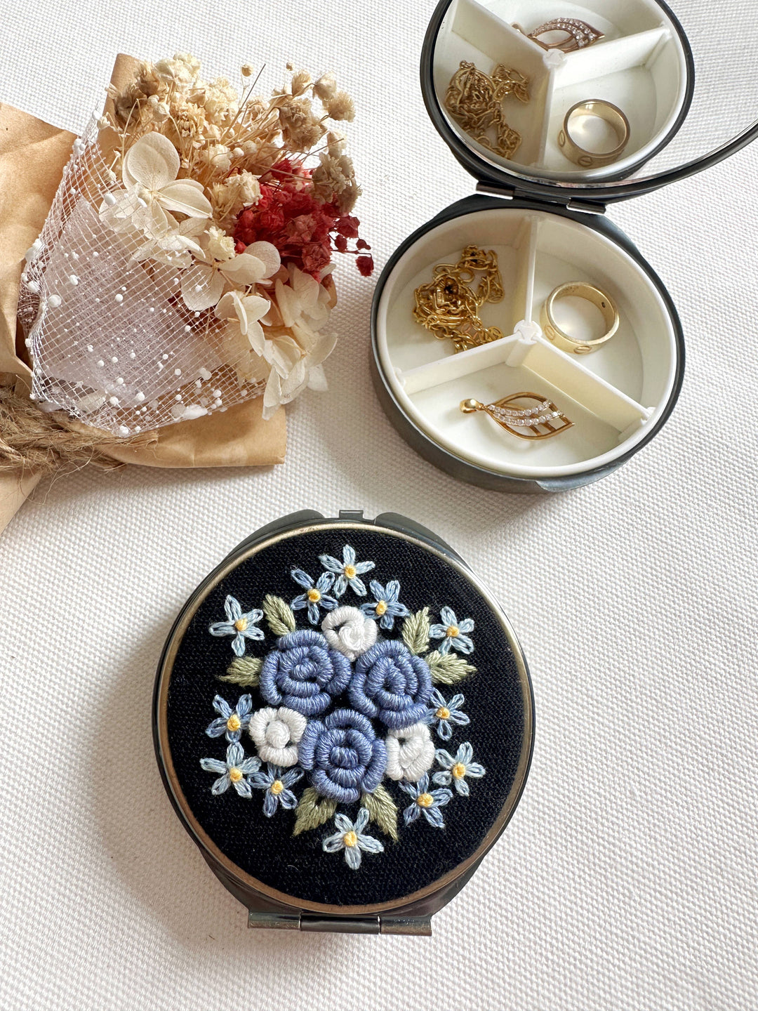 Floral Jewelry Box QF22