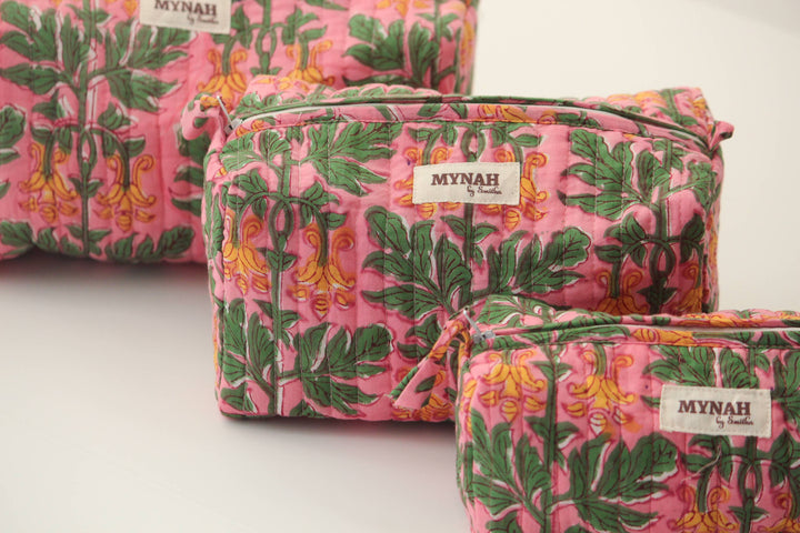 Bubblegum forest print travel/make up/organizer/bag MH878