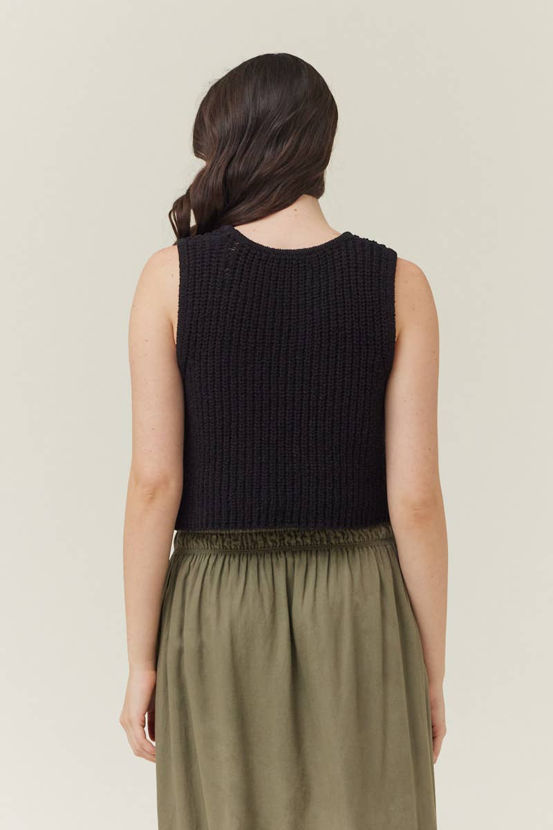 SUMMER CROP SWEATER TOP GG453