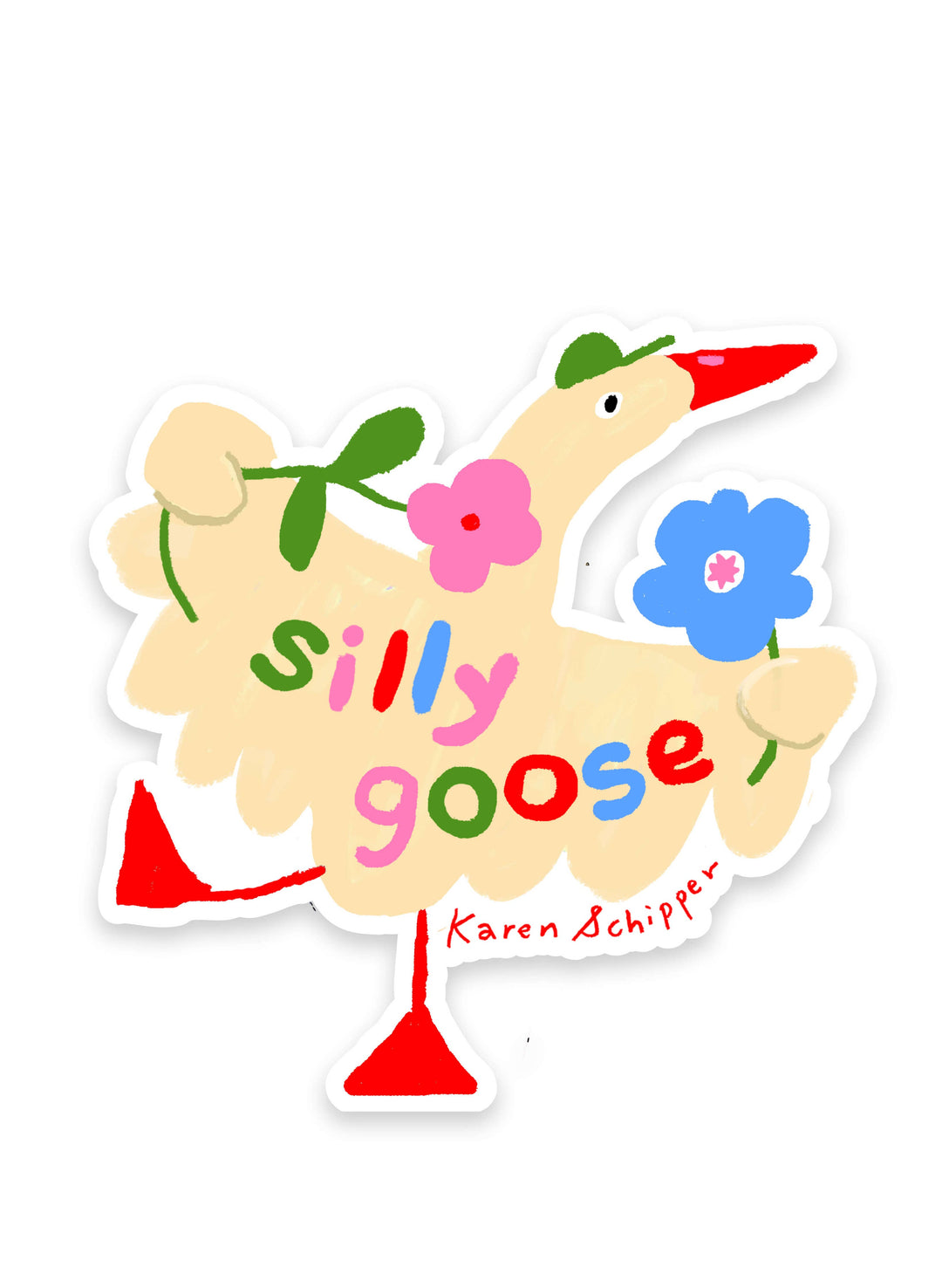 Silly Goose Sticker KSS
