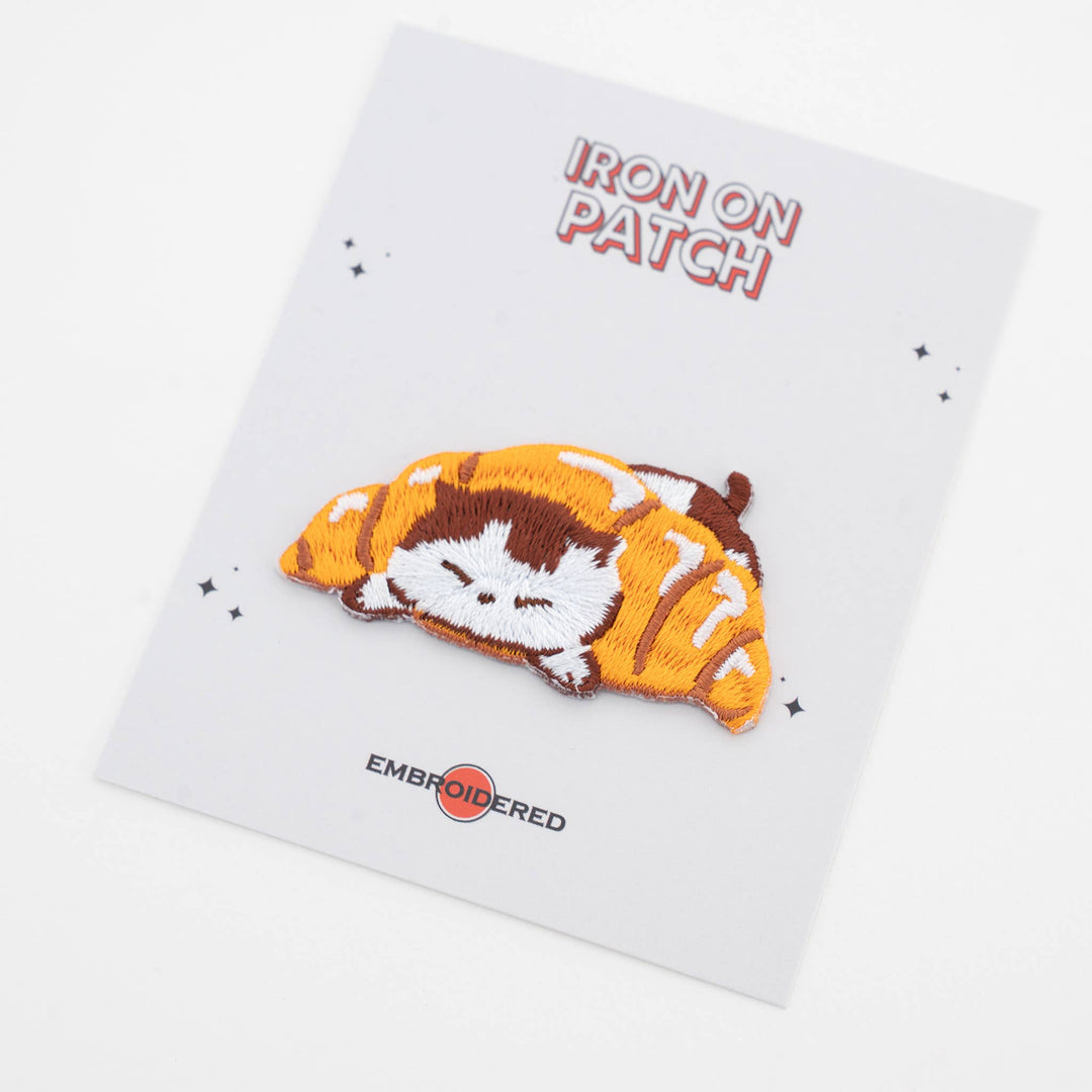 The Naptime Foodies Cat Iron-On Patch Collection