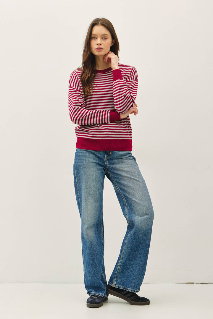 WOOL BLENDED SWEATER