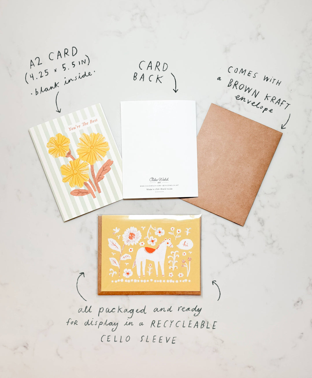 Blue Floral Mom Card | Sweet Mother&