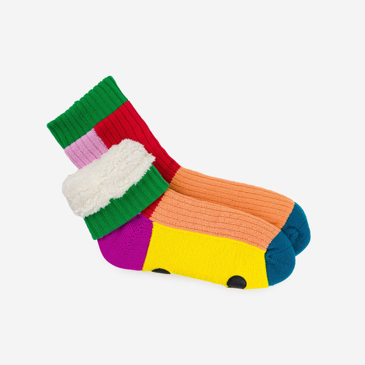 Kaleidoscope Knit House Socks VR534