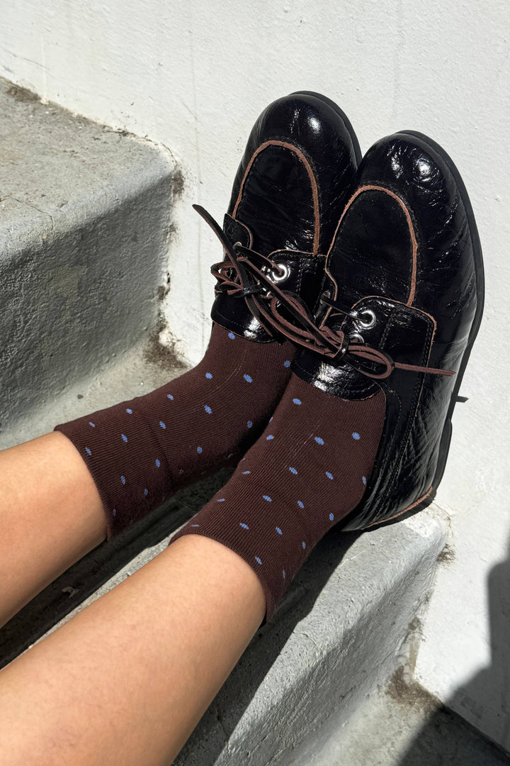 Polka Dot Sneaker Socks