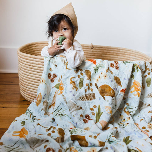 Flora & Fauna Baby Swaddle CT22