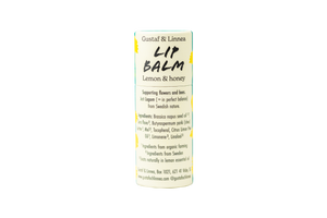 Lip balm - Lemon and honey - in paper package