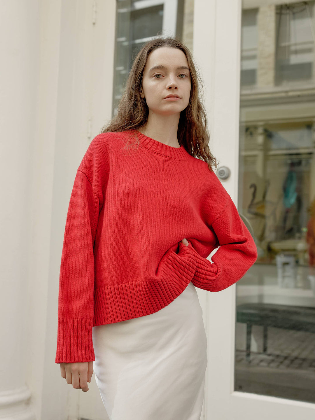 The Asher Sweater | Oversized Cropped Sweater TM24