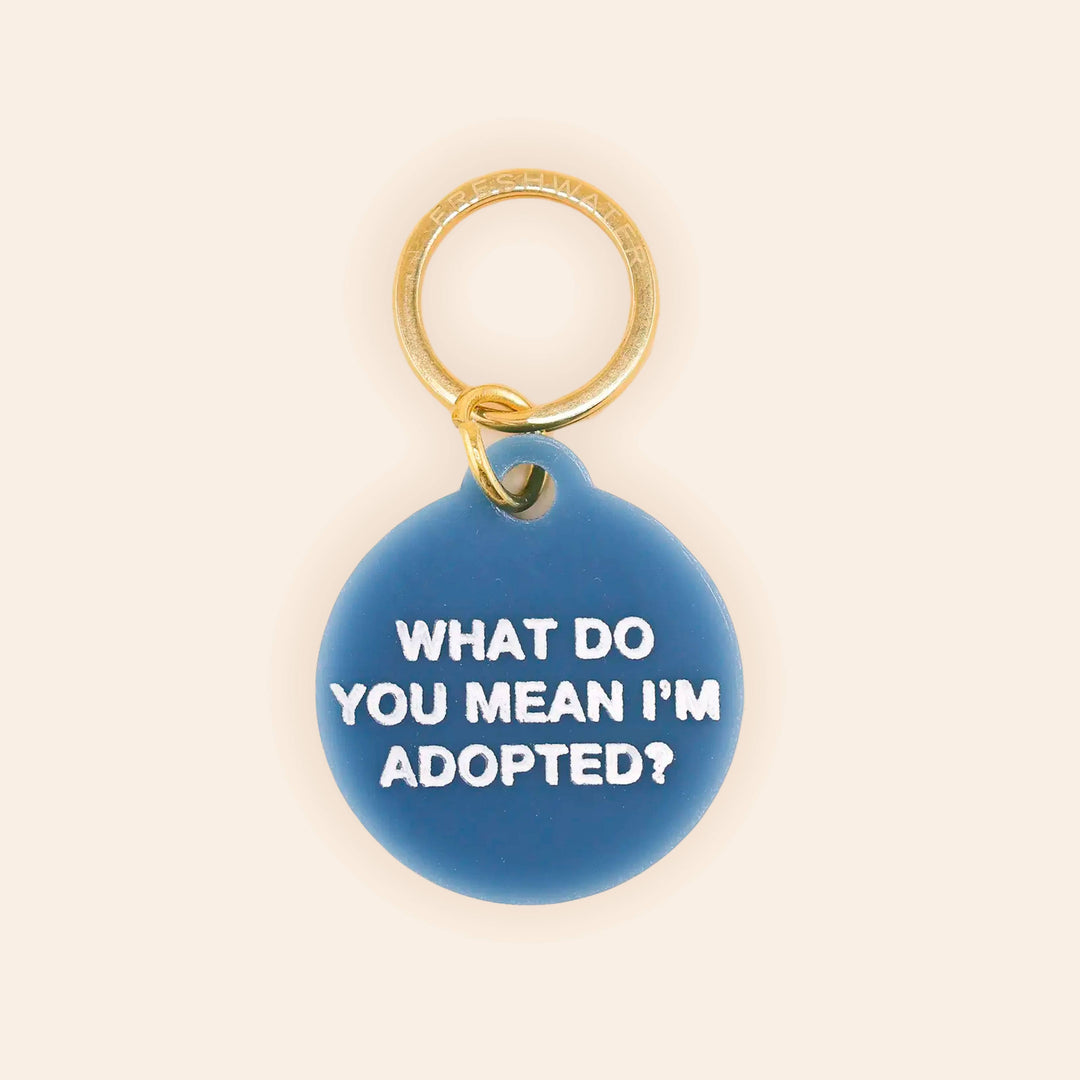 Adopted Pet Tag