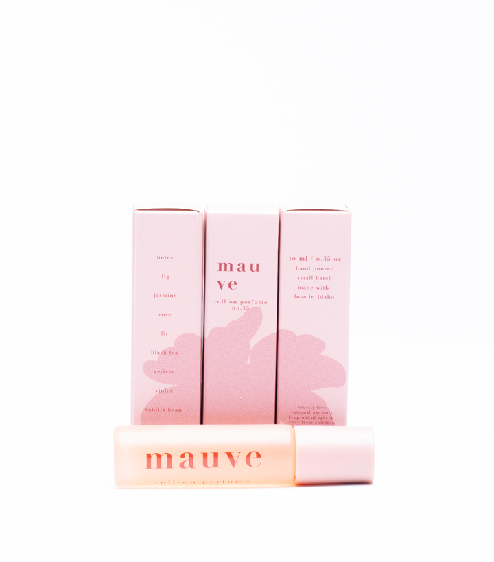 Clean roll-on perfume • no. 35 mauve