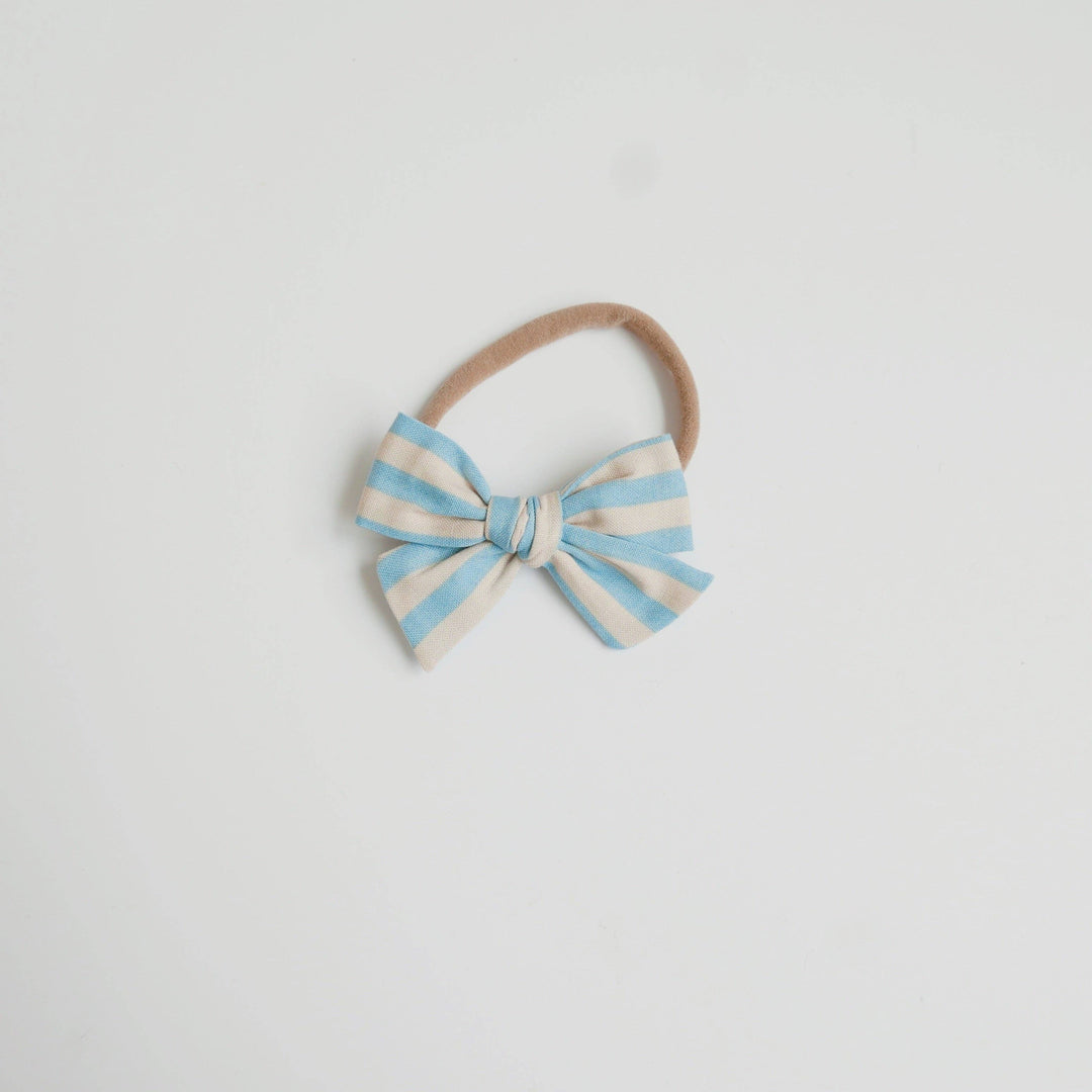 Cotton Candy Stripe - Baby Mess Bow