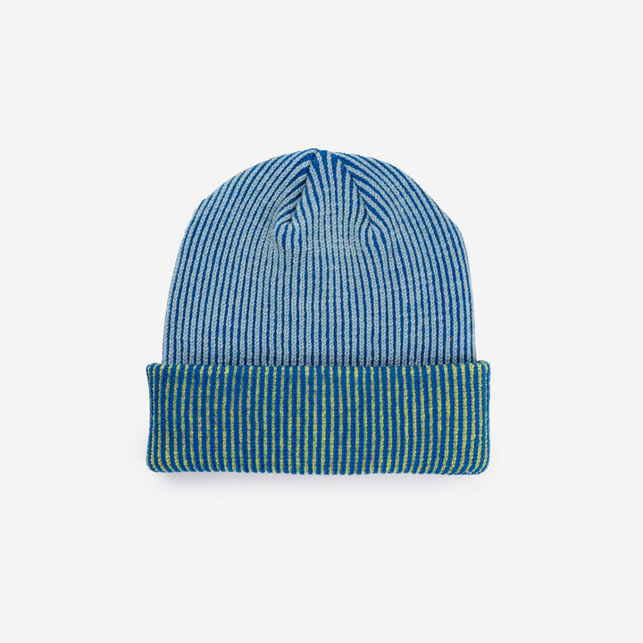 Pinstripe Plush Beanie