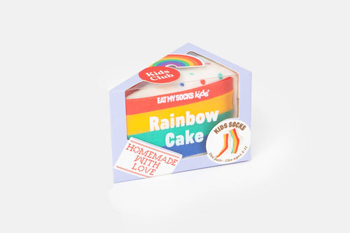 Rainbow Cake 3D Socks, Kids