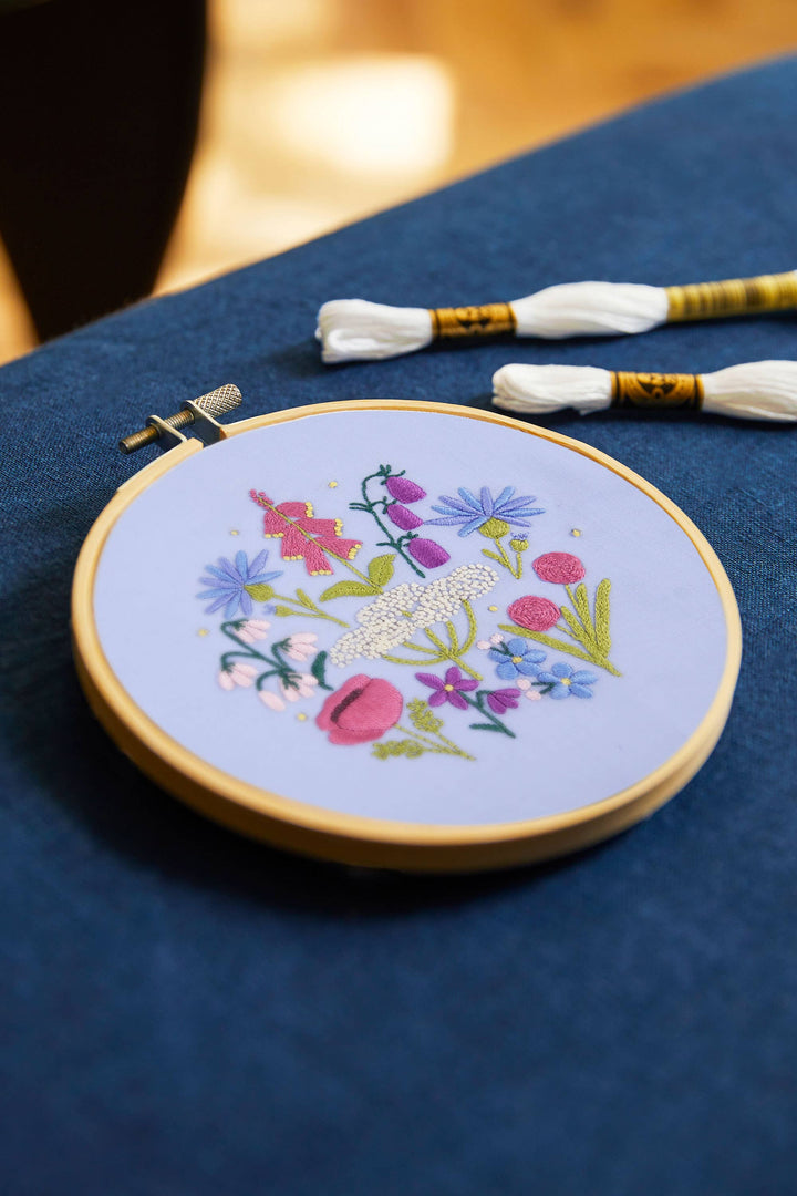 DMC Designer Embroidery Kit - English Garden TB1324
