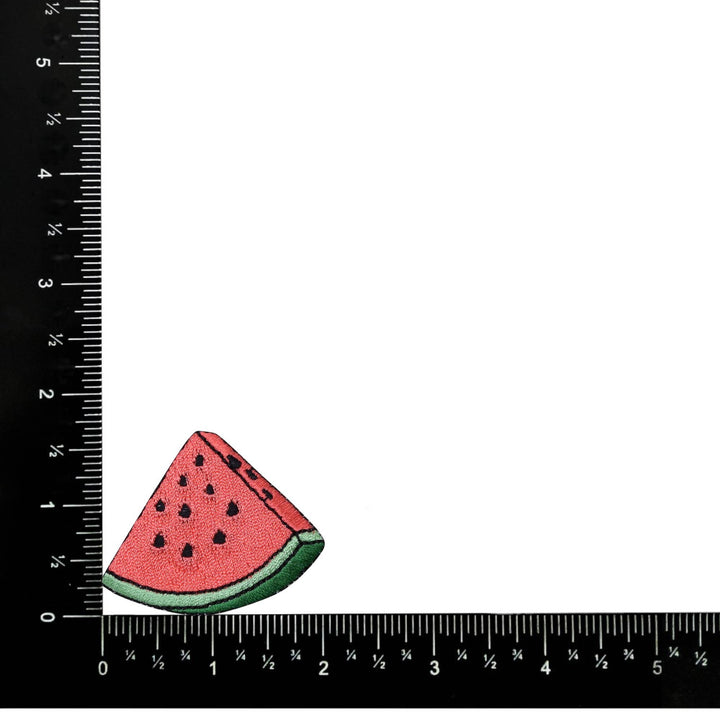 Watermelon Slice - Pink - Fruit - Iron on Patch IR