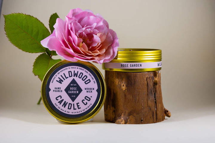 4 oz Rose Garden Travel Tin Candle